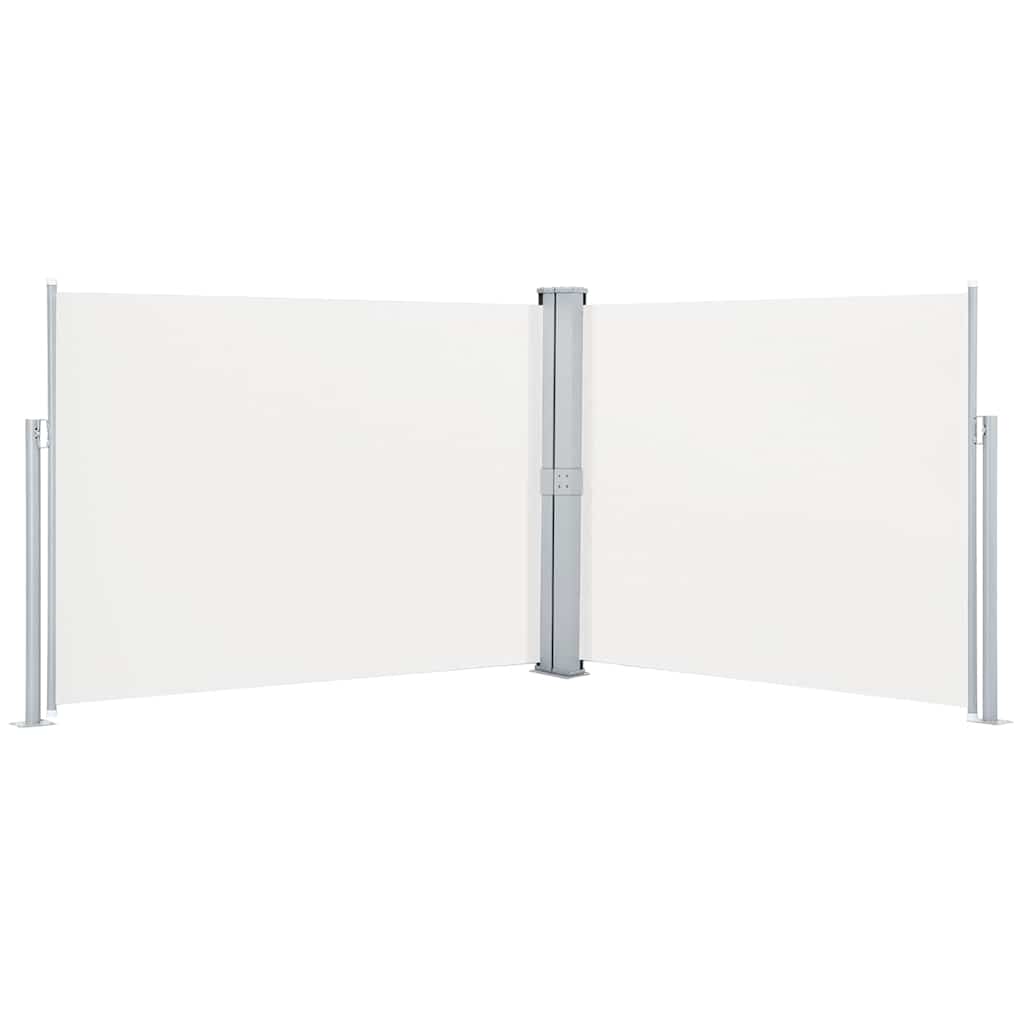 vidaXL Side Awning | Cream | Polyester with PU coating | 140 x 1000 cm 2