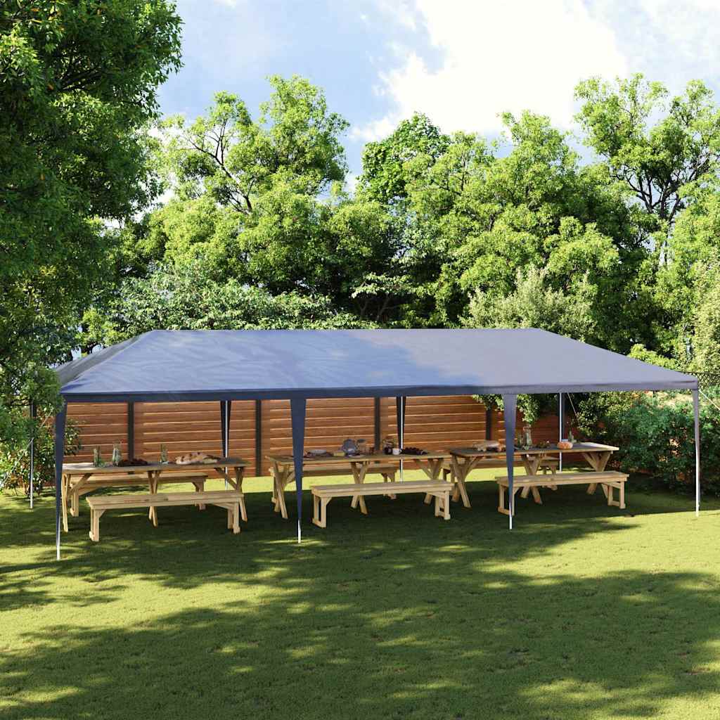 Party Tent Width 4 m Blue 9 m