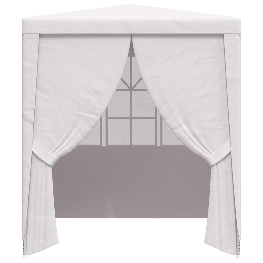 vidaXL Party Tent | White | Polyethylene | 2x2m | Water-resistant | Party Tent 4