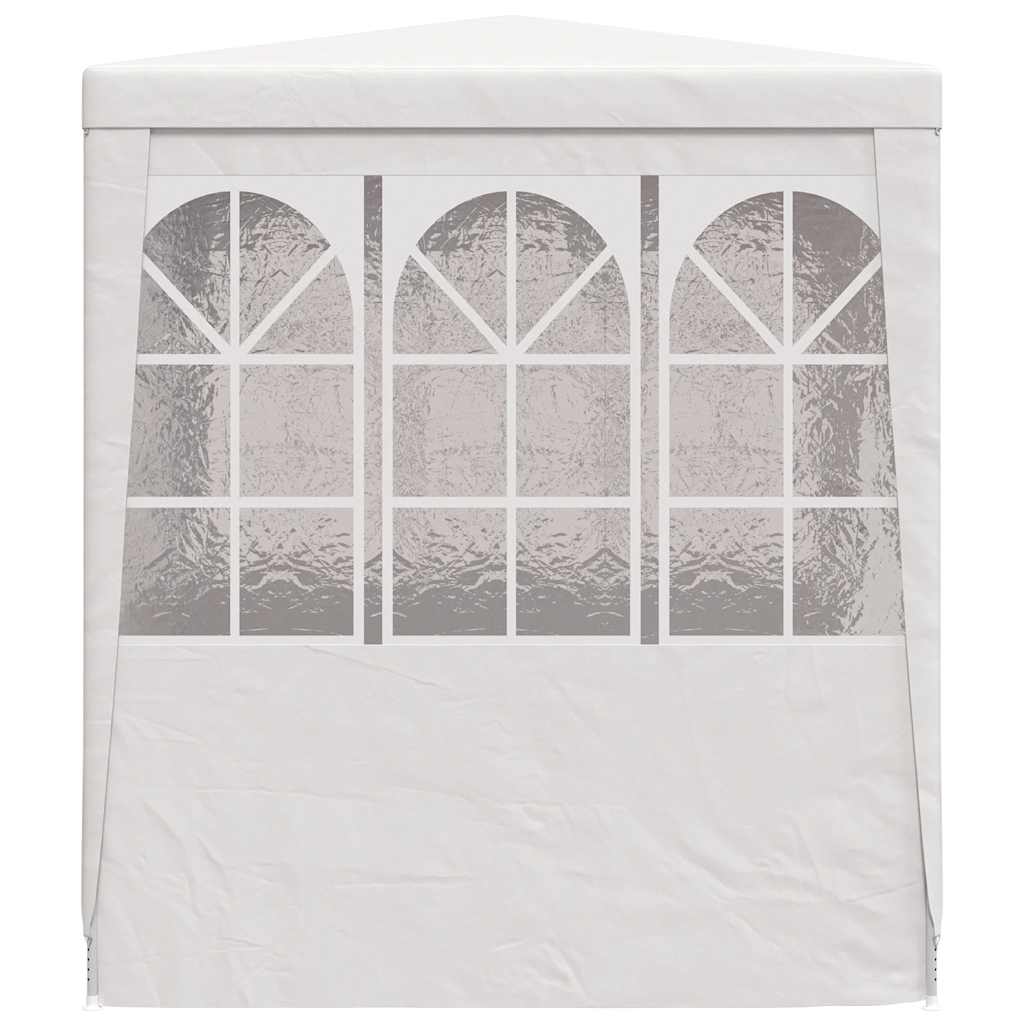 vidaXL Party Tent | White | Polyethylene | 2x2m | Water-resistant | Party Tent 5