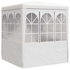 vidaXL Party Tent | White | Polyethylene | 2x2m | Water-resistant | Party Tent 6
