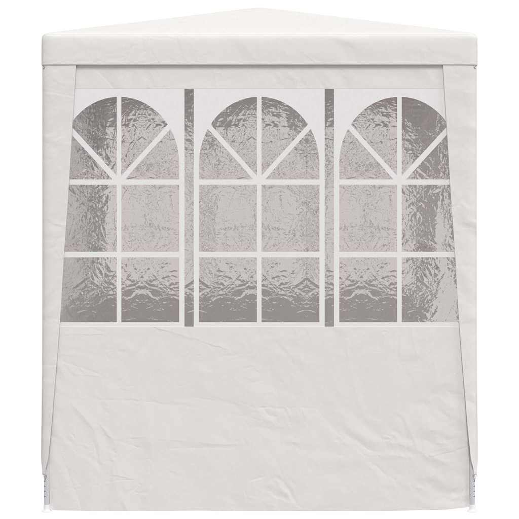vidaXL Professional Party Tent with Side Walls 2.5x2.5 m White 90 g/m² 5
