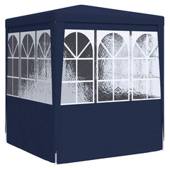 vidaXL Party Tent | Blue | Polyethylene | 2.5 x 2.5 meters | Foldable 6