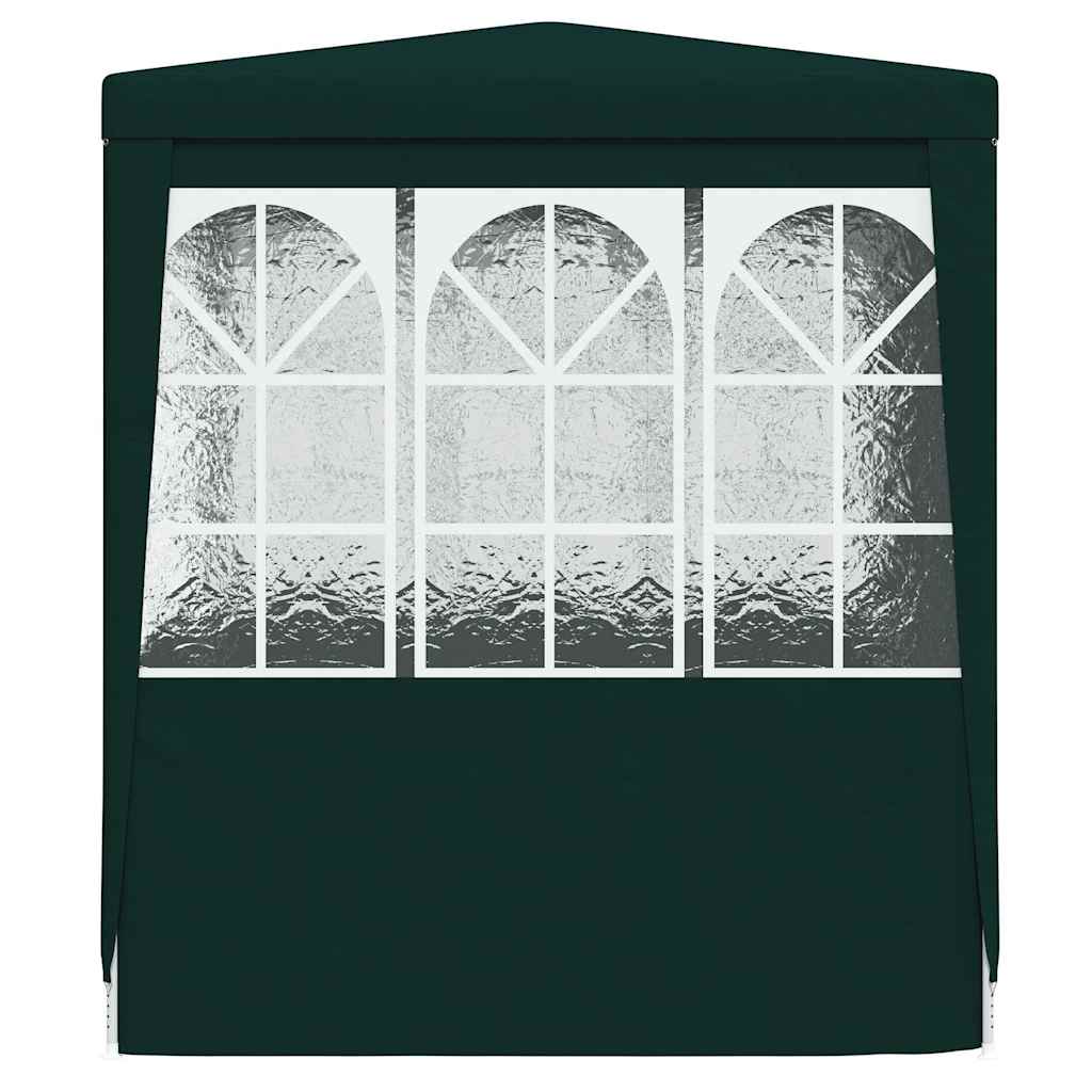vidaXL Professional Party Tent with Side Walls 2x2 m Green 90 g/m? 5