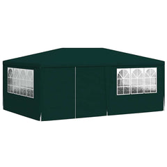 vidaXL Party Tent | Green | Polyethylene | 4x6 m | Durable | Party Tent 3