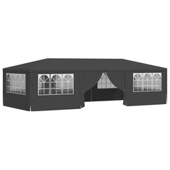 vidaXL Party Tent | Anthracite | Polyethylene, Steel | 4x9 m | Foldable 2