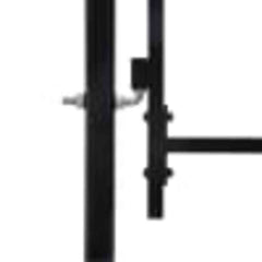 Double Door Fence Gate "Woerden" with Spear Top 400x174,5 cm 400 x 174.5 cm
