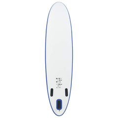 Inflatable Stand Up Paddleboard Set and White Blue 360 cm