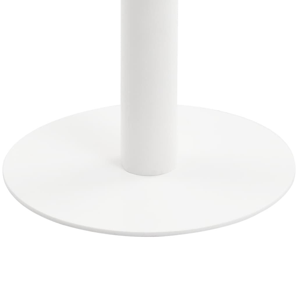 vidaXL Bistro Table Light Brown 60 cm MDF 3
