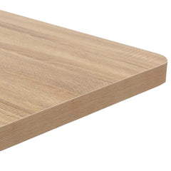 vidaXL Bistro Table Light Brown 50x50 cm MDF 3