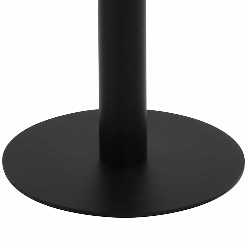 vidaXL Bistro Table Light Brown 50x50 cm MDF 5