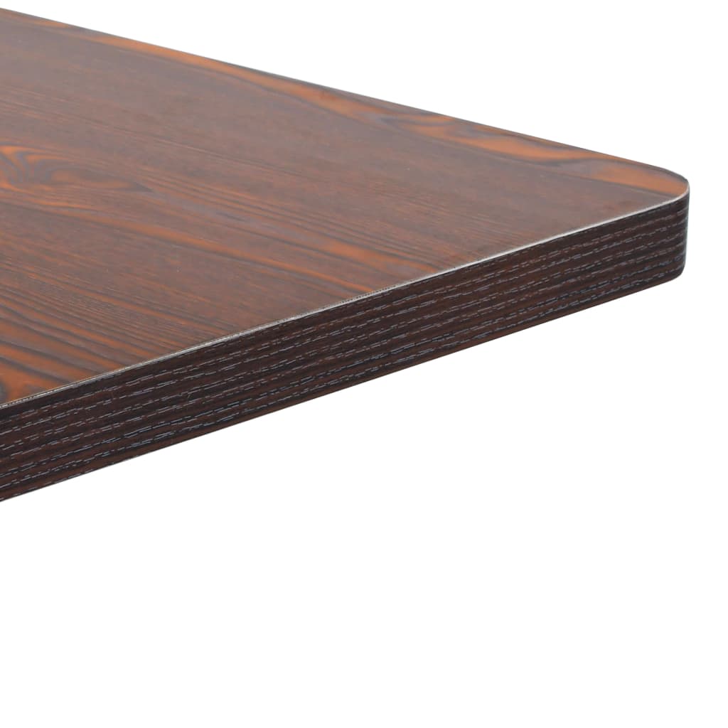 vidaXL Bistro Table Dark Brown 60X60 cm MDF 3