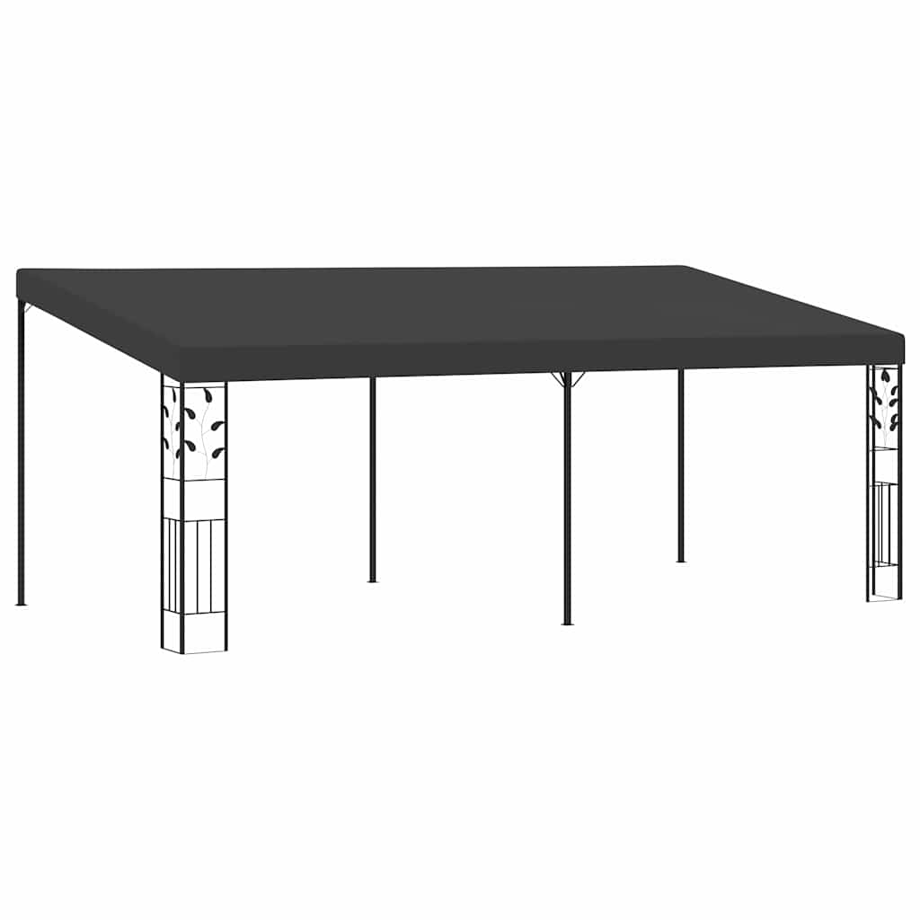Wall-mounted Gazebo 3x3x2,5 m Anthracite 6 x 3 x 2.5 m