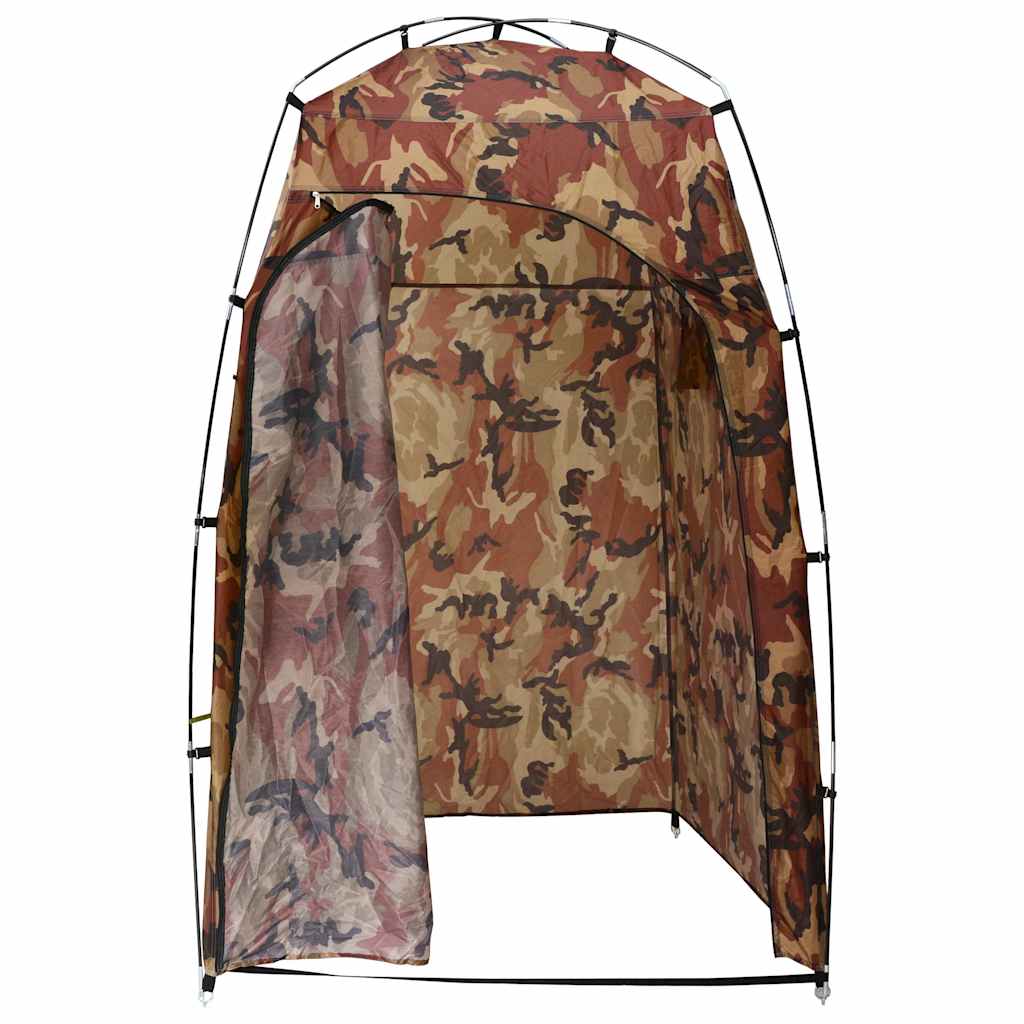 vidaXL Shower/WC/Changing Tent Camouflage 1