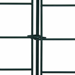 146104 vidaXL Lower Arch Garden Fence Set 77,5x64 cm Green 6
