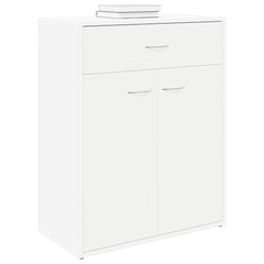 vidaXL Sideboard | White | Engineered wood | Medium | Sideboard | Rectangular 3