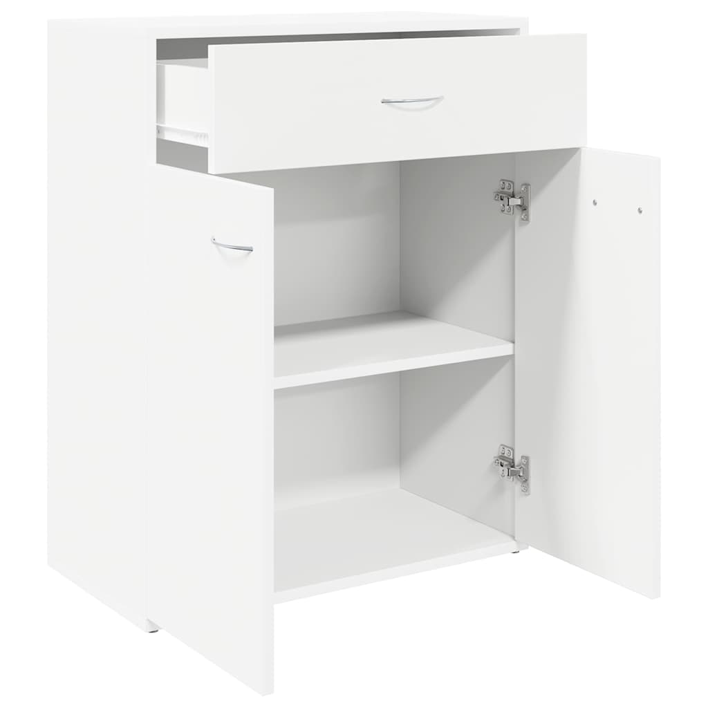 vidaXL Sideboard | White | Engineered wood | Medium | Sideboard | Rectangular 4