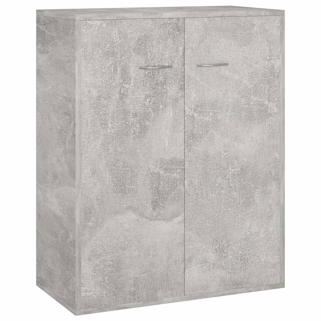 vidaXL Sideboard | Concrete grey | Engineered wood | 60 x 30 x 75 cm | Sideboard 2