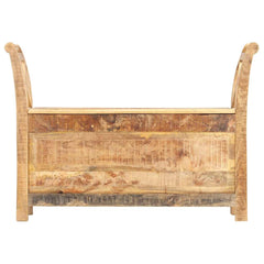 285904 vidaXL Hall Bench 103x33x72 cm Solid Mango Wood 2