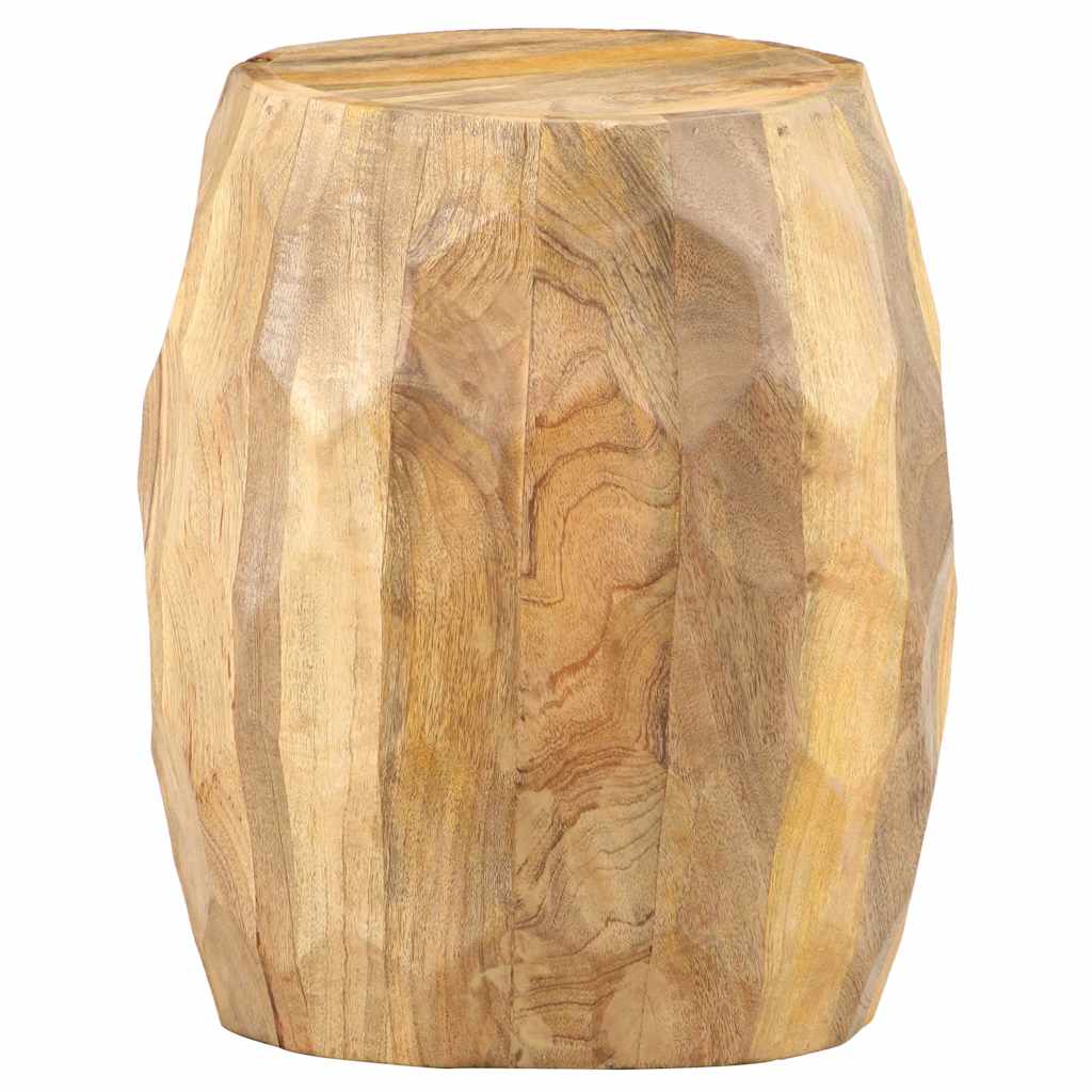 285910 vidaXL Drum Stool Solid Mango Wood 3