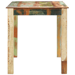 vidaXL Dining Table Solid Reclaimed Wood 140x70x76 cm 3