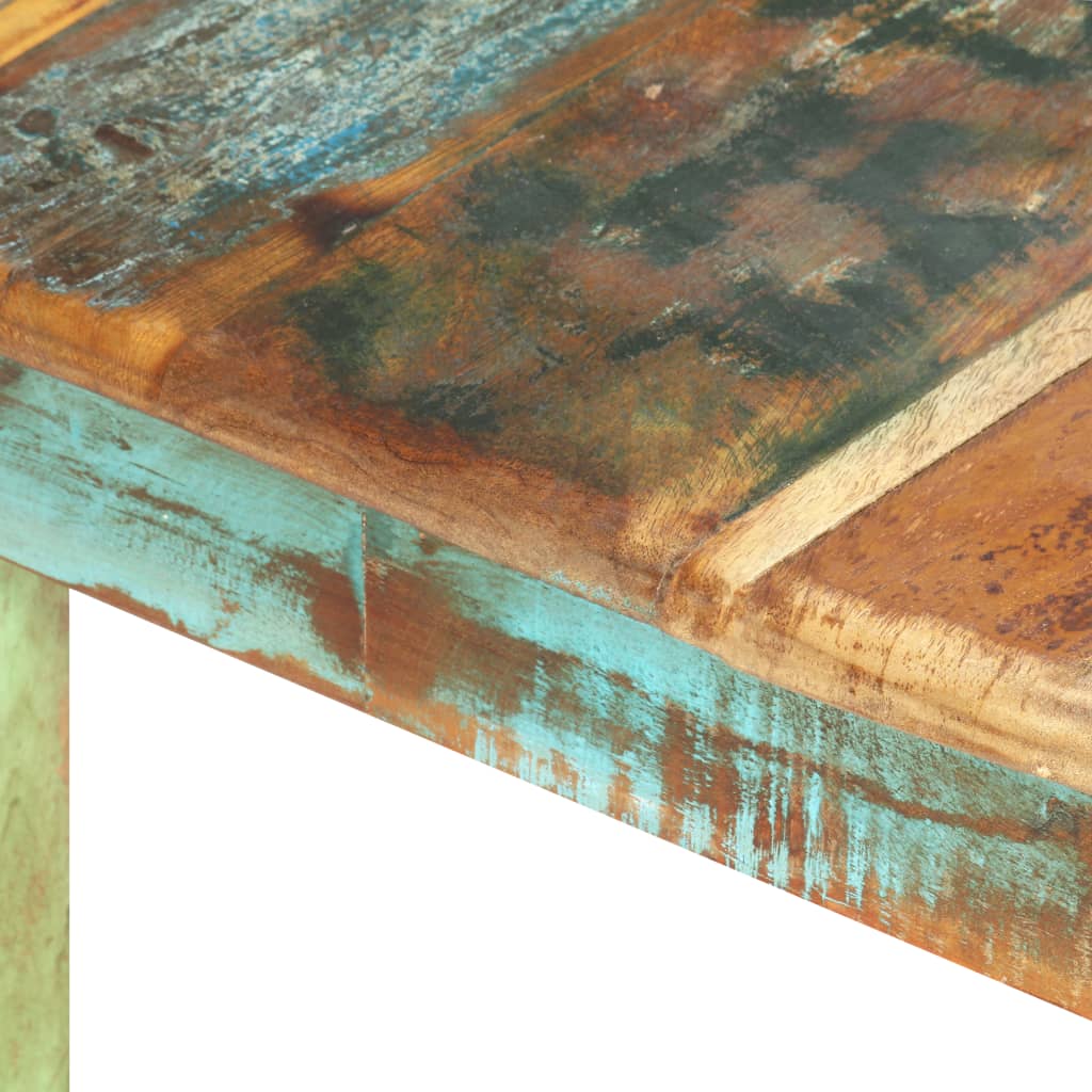 vidaXL Dining Table Solid Reclaimed Wood 140x70x76 cm 6