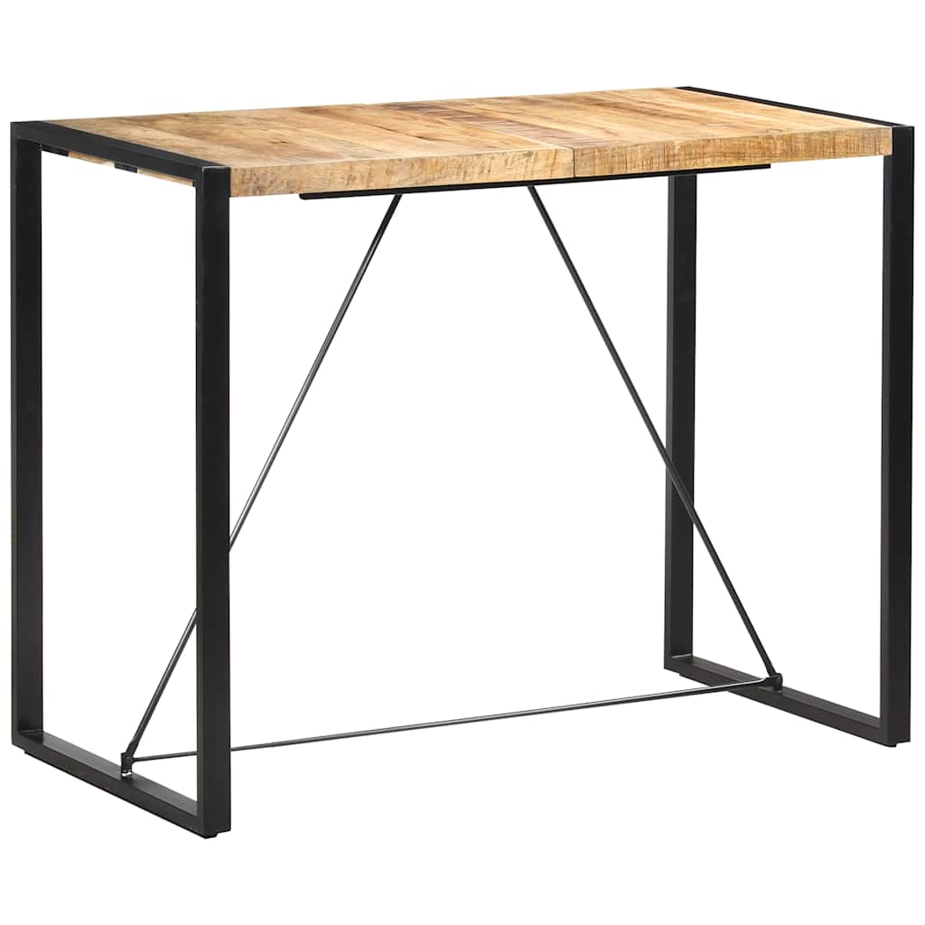 vidaXL Bar Table 140x70x110 cm Solid Mango Wood 6