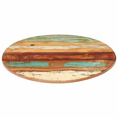 vidaXL Round Table Top 40 cm 15-16 mm Solid Reclaimed Wood 2