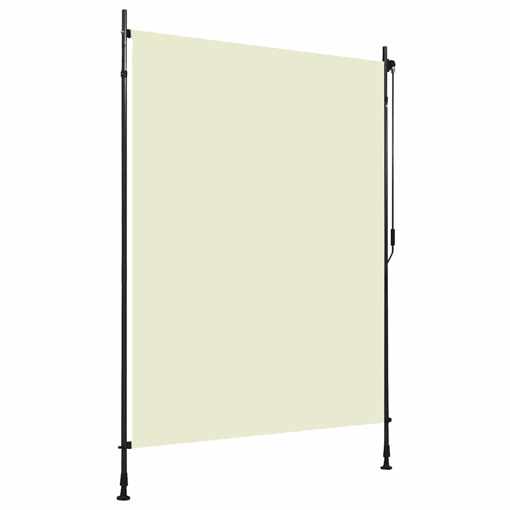 Outdoor Roller Blind 150 x 270 cm Cream