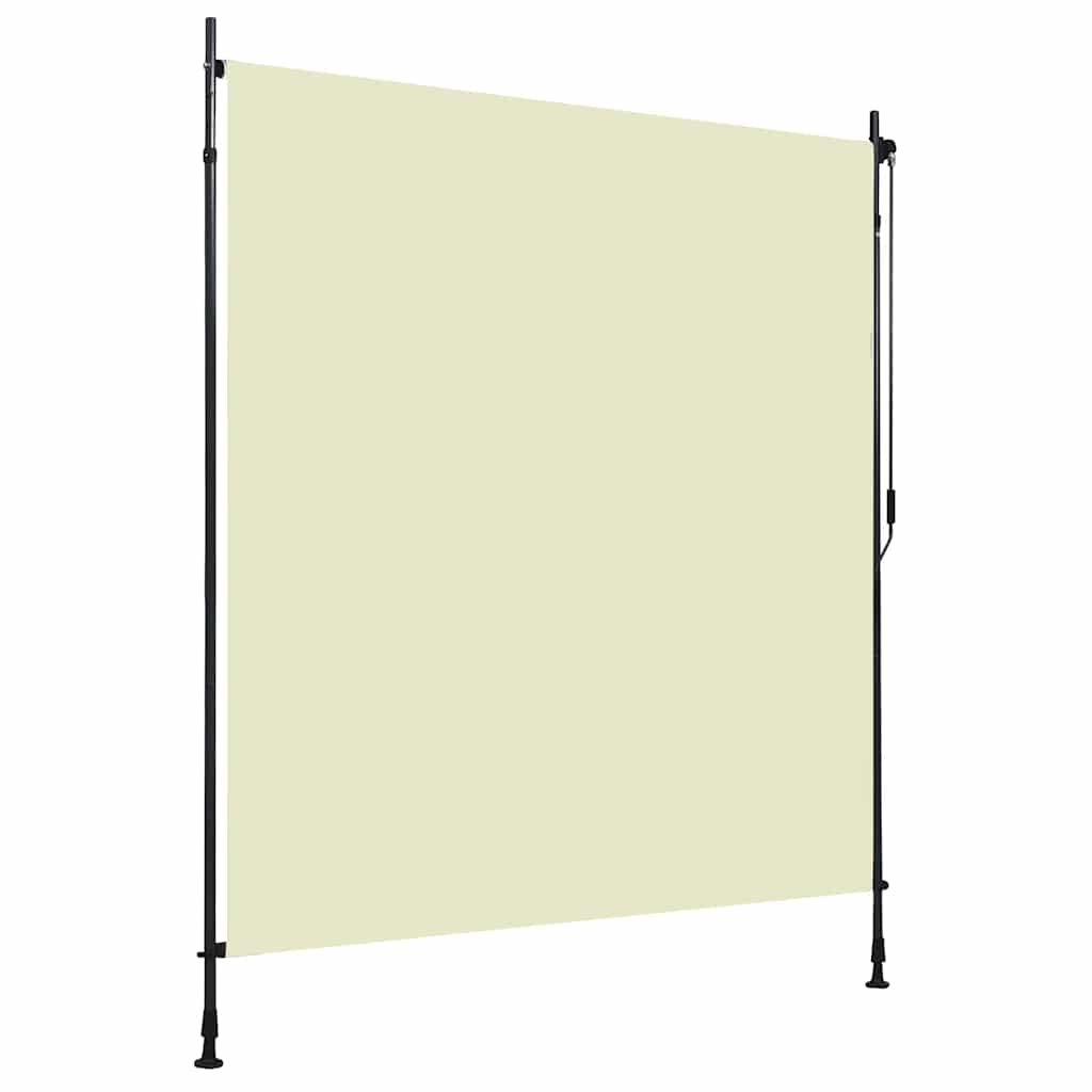 Outdoor Roller Blind 200 x 270 cm Cream