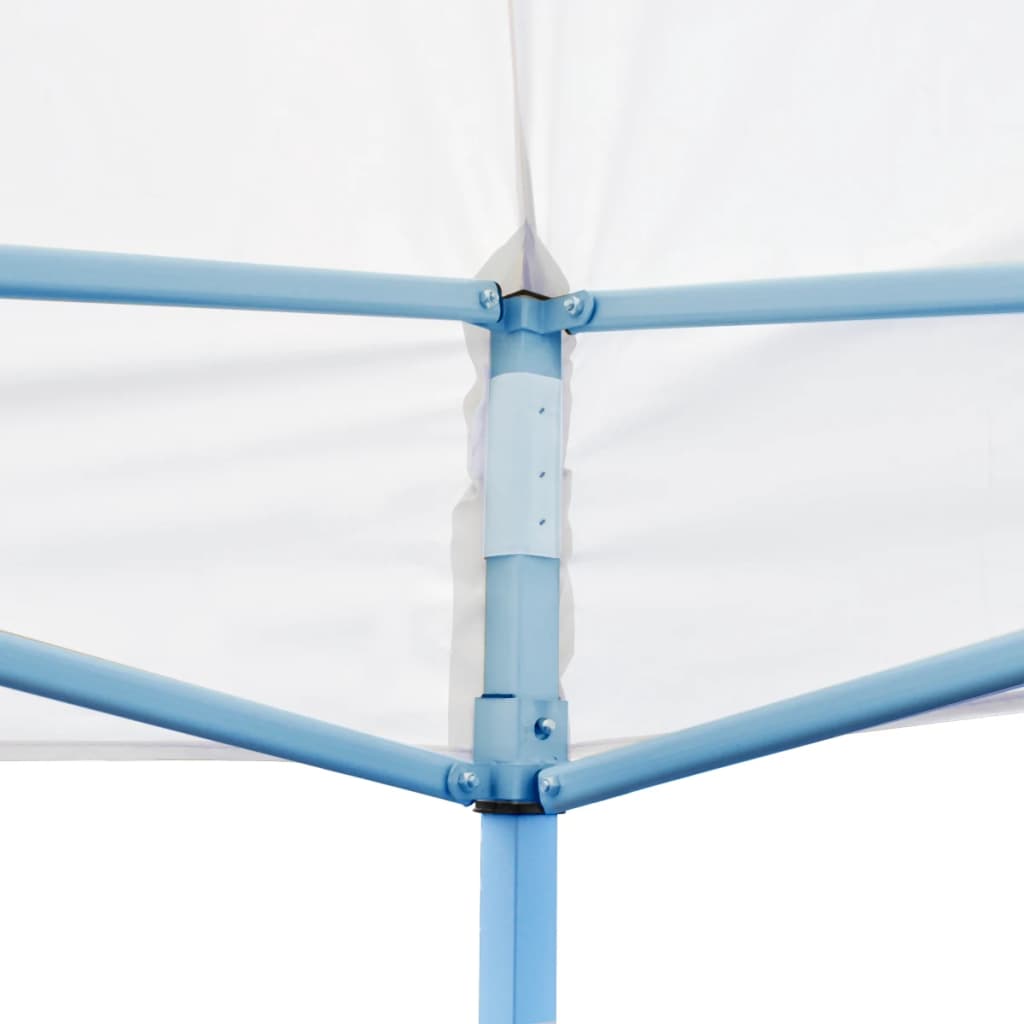 vidaXL Folding Pop-up Partytent with Sidewalls 3x6 m Steel White 5