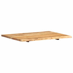 Table Top Solid Acacia Wood 58x(50-60)x2,5 80 cm 2.5 cm