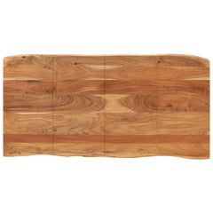 vidaXL Dining Table 180x90x76 cm Solid Acacia Wood 4
