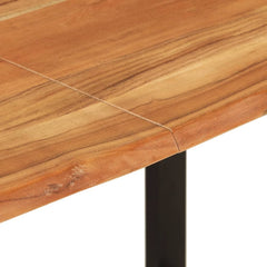 vidaXL Dining Table 180x90x76 cm Solid Acacia Wood 6