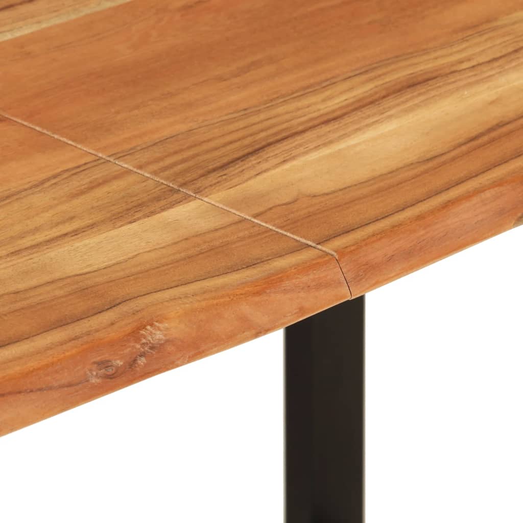 vidaXL Dining Table 180x90x76 cm Solid Acacia Wood 6