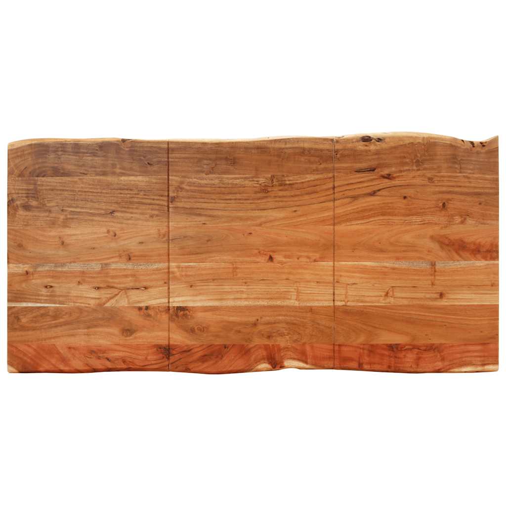 vidaXL Dining Table 140x70x76 cm Solid Acacia Wood 4