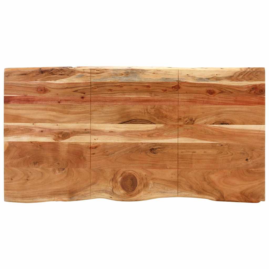 vidaXL Dining Table 154x80x76 cm Solid Acacia Wood 6