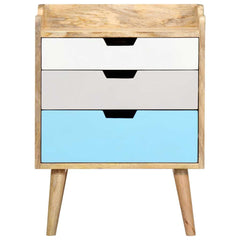 286480 vidaXL Bedside Cabinet 47x35x63 cm Solid Mango Wood 4