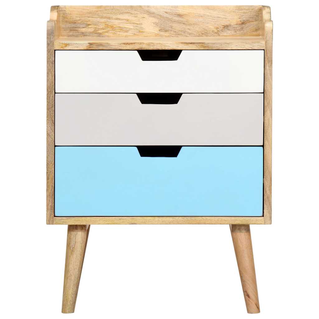 286480 vidaXL Bedside Cabinet 47x35x63 cm Solid Mango Wood 4