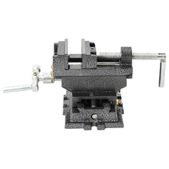 vidaXL Manually Operated Cross Slide Drill Press Vice 70 mm 4