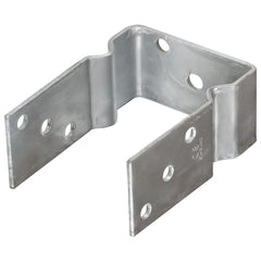 vidaXL Fence Anchors 12 pcs Silver 10x6x15 cm Galvanised Steel 2