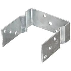 vidaXL Fence Anchors 12 pcs Silver 14x6x15 cm Galvanised Steel 2
