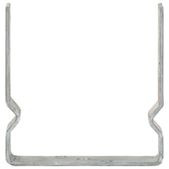 vidaXL Fence Anchors 12 pcs Silver 14x6x15 cm Galvanised Steel 3