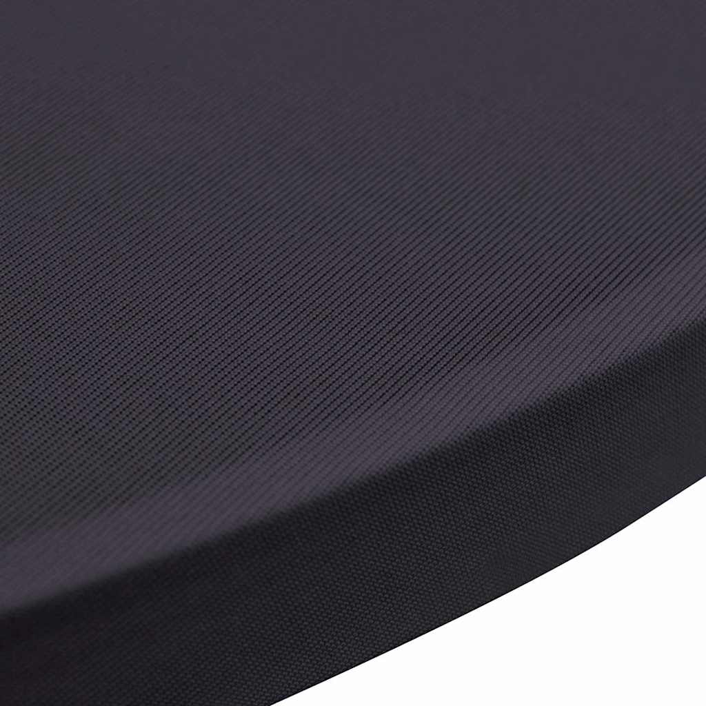 vidaXL Stretch Table Cover 4 pcs 70 cm Anthracite 5