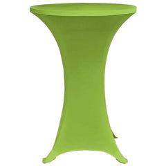 vidaXL Table Cover | Set of 4 | Apple Green | Polyester 90%, Elastane 10% 4