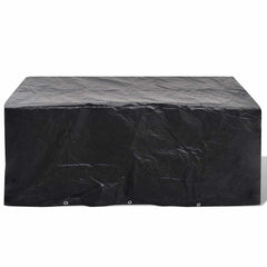 vidaXL Garden Furniture Cover | Set of 2 | Black | Polyethylene | 240x140x90 cm 3