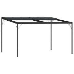 vidaXL Gazebo with Roof Anthracite 4x3x2,5 m Aluminium and Steel 3