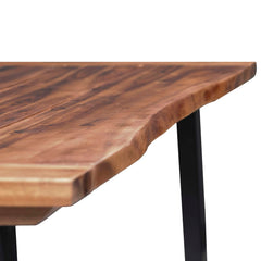 vidaXL Dining Table Solid Acacia Wood 180x90 cm 6