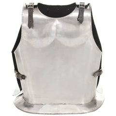 Medieval Knight Body Armour Cuirass Replica LARP Silver Steel Design 4