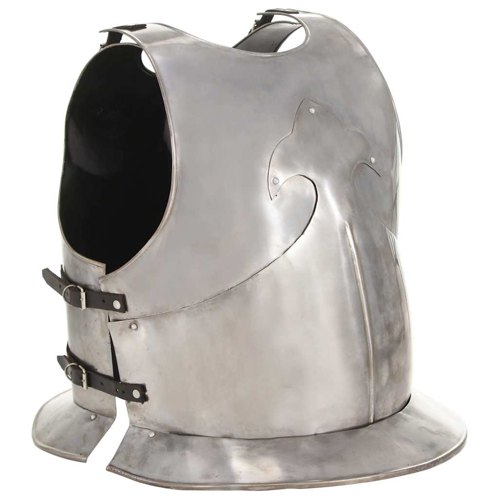Medieval Knight Body Armour Cuirass Replica LARP Silver Steel Design 5